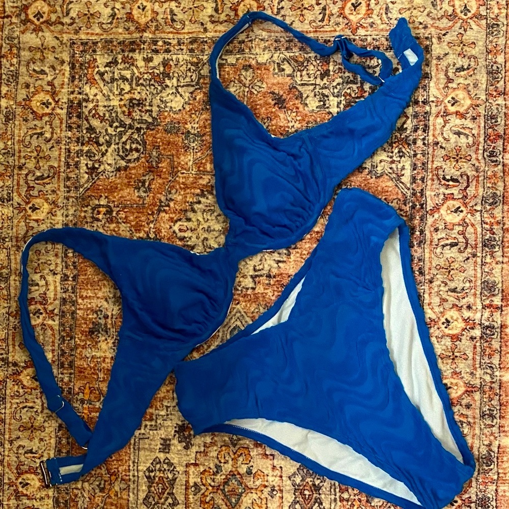 Blue Wave Bikini Set